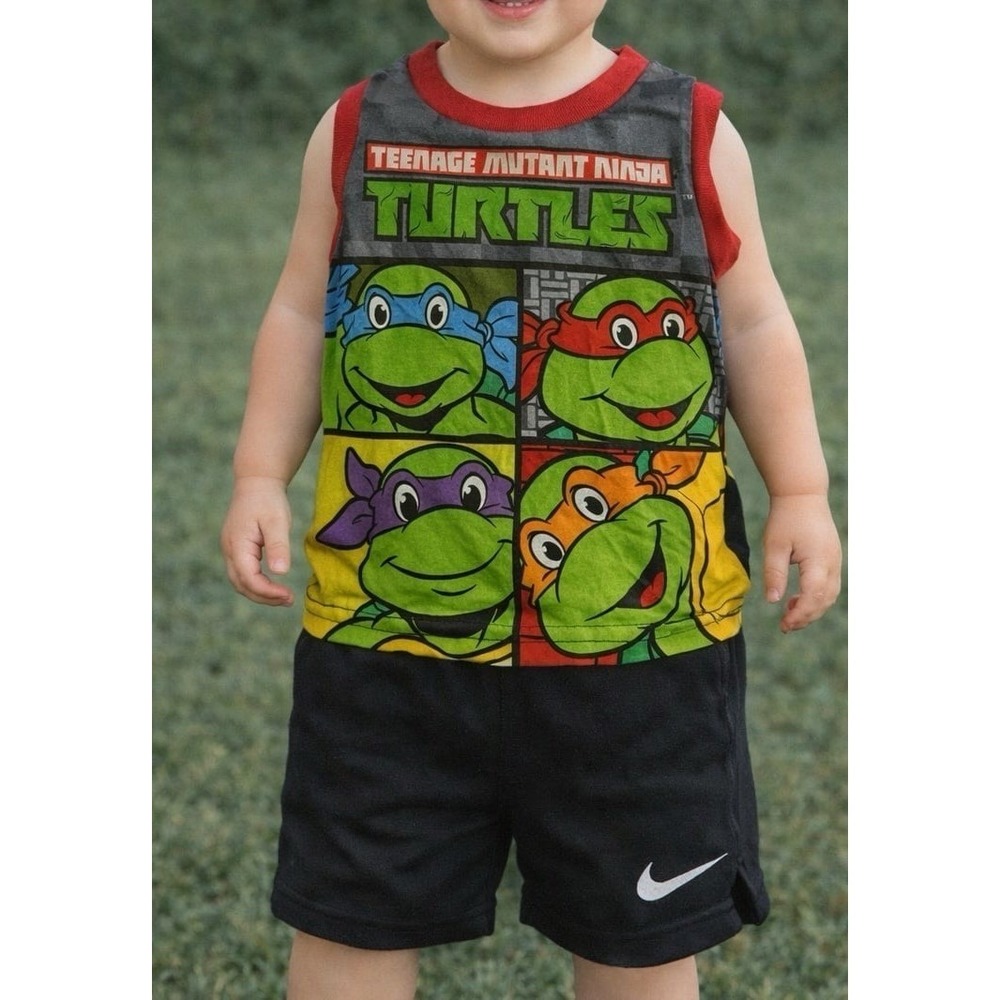 Teenage Mutant Ninja Turtles (TMNT) 2017 toddler tank top (18 mon) character tee